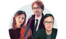 Un trio inédit pour la saison 2022-2023 des Jeunesses Musicales Canada