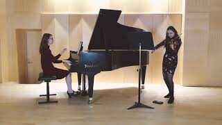 Julia Mirzoev, violon et Meagan Milatz, piano